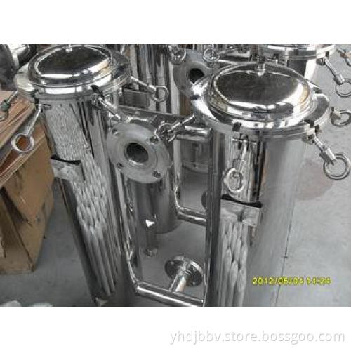 5" Industrial Bag Filter Housing Plastic For Coating , ASTM